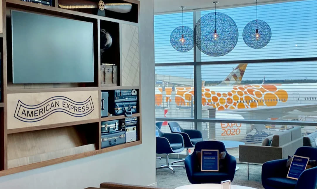 JFK Havalimanı — American Express Centurion Lounge